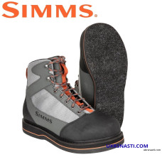 Забродные ботинки Simms Tributary Felt Striker Grey размер 12